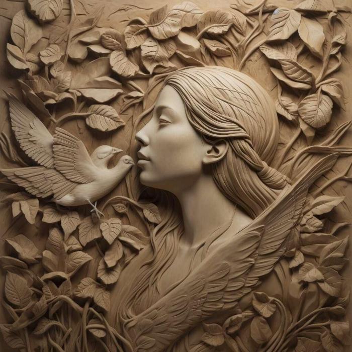 نموذج ثلاثي الأبعاد لآلة CNC 3D Art 